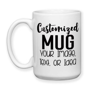 Branded mugs