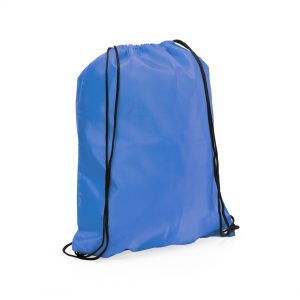 Drawstring Backpack In Soft Polyester - Light Blue