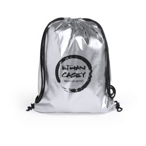 Drawstring Backpack In 210T Soft Polyester