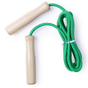 240cm Length Jumping Rope In Bright Tones - Green