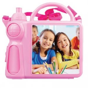 Lunch Box with Water Bottle Set - Pink
