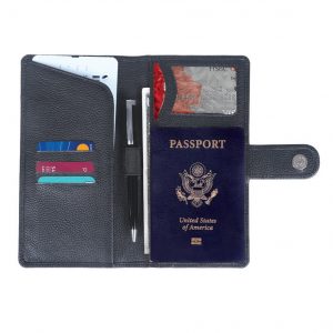 Santhome PRATS - Travel Wallet - Black