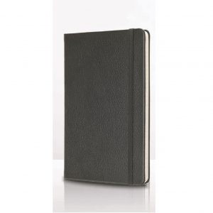 Genuine Leather Notebook - Black