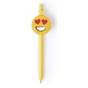 Ball Pen With Fun Emoji Designs - Heart