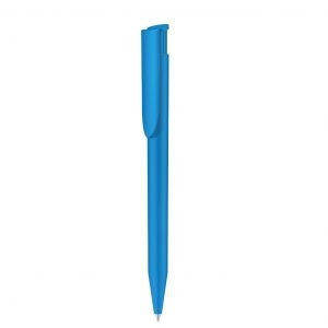 HAPPY Plastic Pen - Aqua Blue