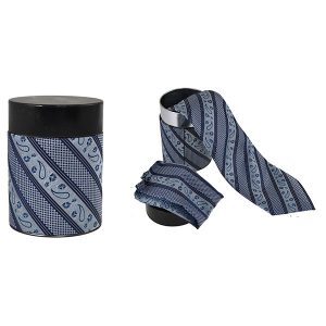 Tie-116 - Tie & Handkerchief Set in Box Packing