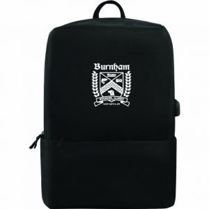 VERTOU - Laptop Backpack With USB - Black