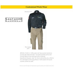 Brooklyn Shirt & Elton Cargo Pants Customized Workwear