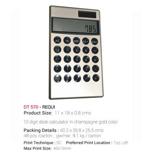 REQUI 10 digit desk calculator