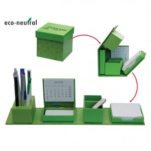 VERNON Desktop Memo Cube-Eco Green