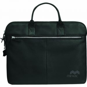 CREMONA - Slim Leather Laptop Briefcase