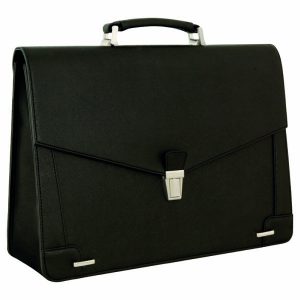 GAYITI Smar T Office Bag with 15.6” Laptop Compartment (Black)
