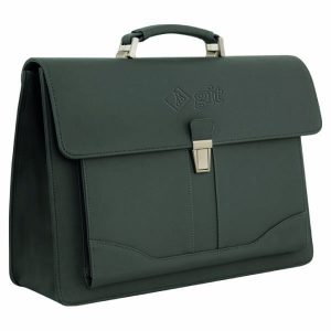TRITU Office Bag & Padded Pocket for Laptop (Grey)