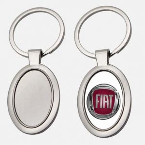 Sublimation Keychain Metal-JELLING (Oval)