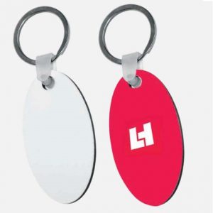 Sublimation Keychain Wooden-THISTED (Round)