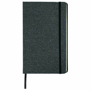 LINGER A5 Notebook - 160 Ruled Pages (Grey)
