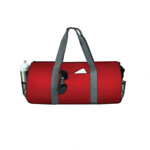 LYSS Travel Bag - Red / Grey